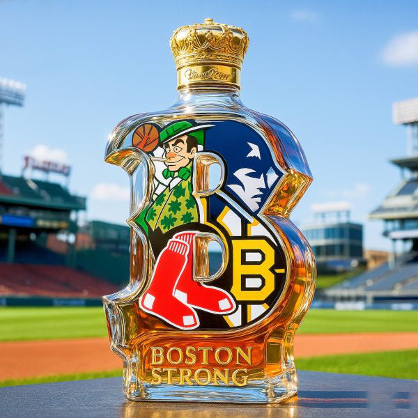 Boston Sports Teams Tribute Maple Syrup Bottle - Perfect Gift For Fans