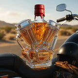 V-Twin Whiskey Bottle