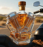 V-Twin Whiskey Bottle