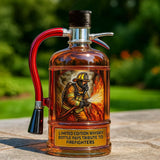 Firefighter Tribute Whiskey Bottle