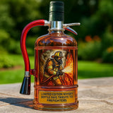Firefighter Tribute Whiskey Bottle