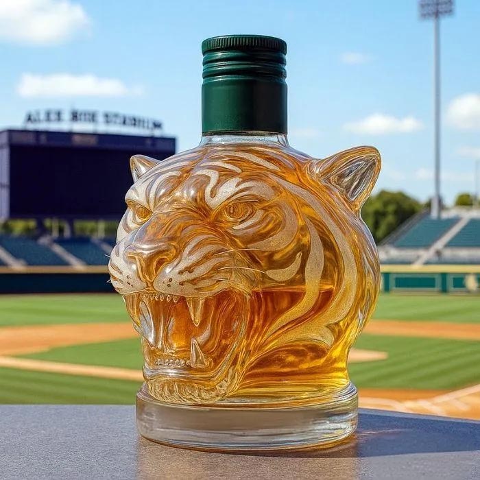 2026 Tigers Head Whiskey Bottle