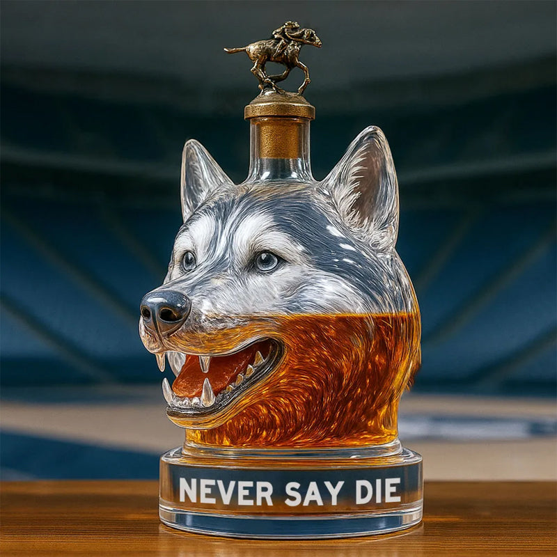 1Husky Whiskey Bottle