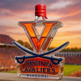 Virginia Cavaliers Whiskey Bottle