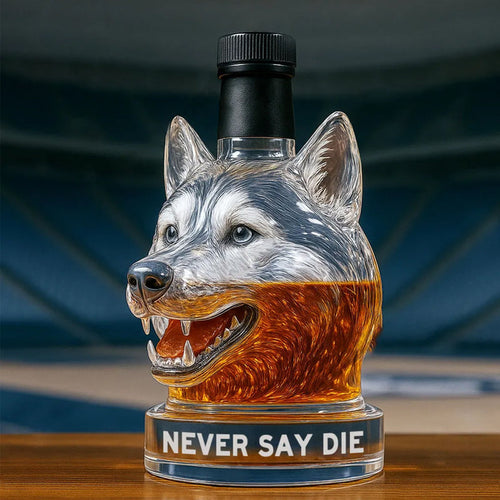1Husky Whiskey Bottle