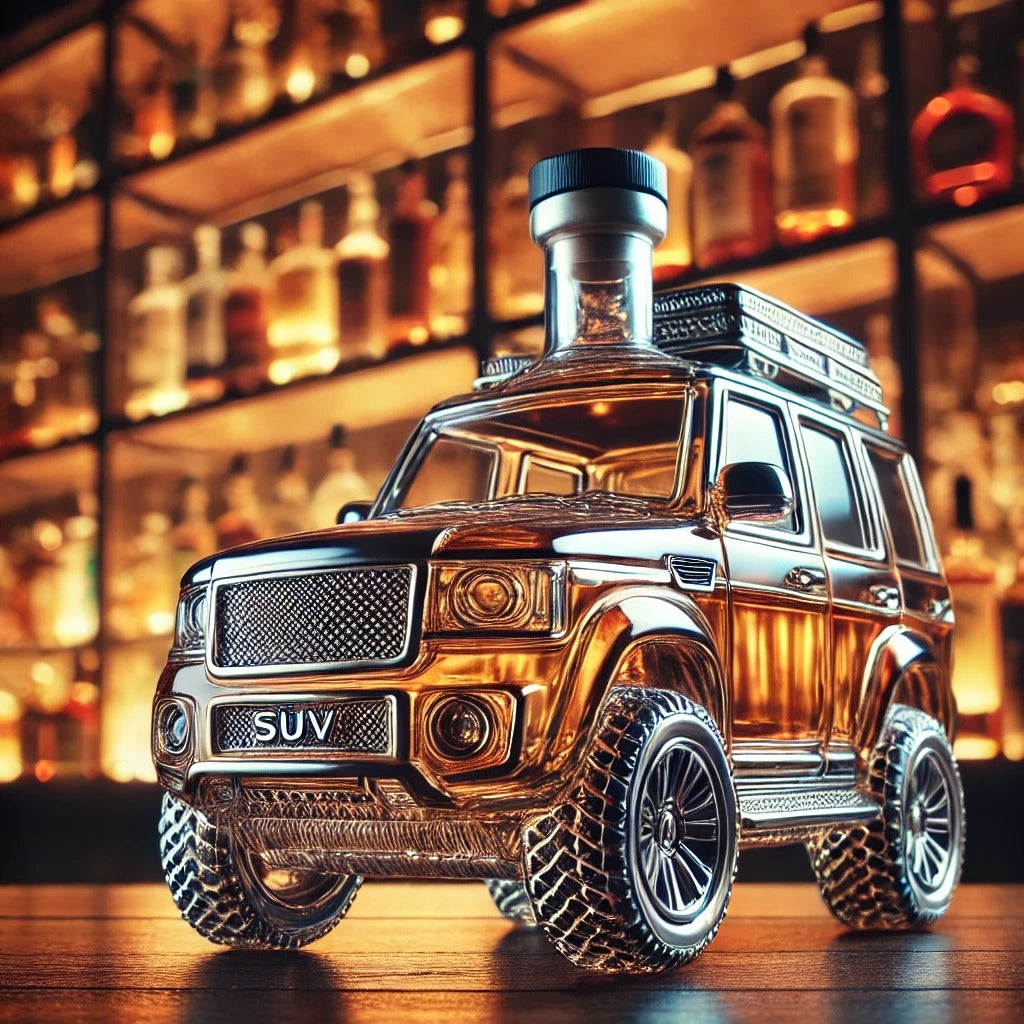 Jeep Whiskey Bottle