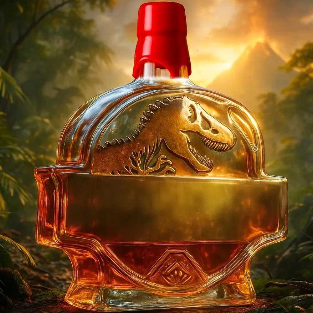2026 Dino Age Rebirth Collectible Whiskey Bottle