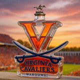 Virginia Cavaliers Whiskey Bottle