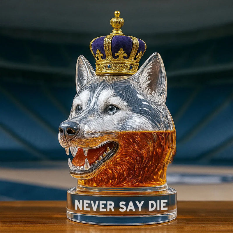 1Husky Whiskey Bottle